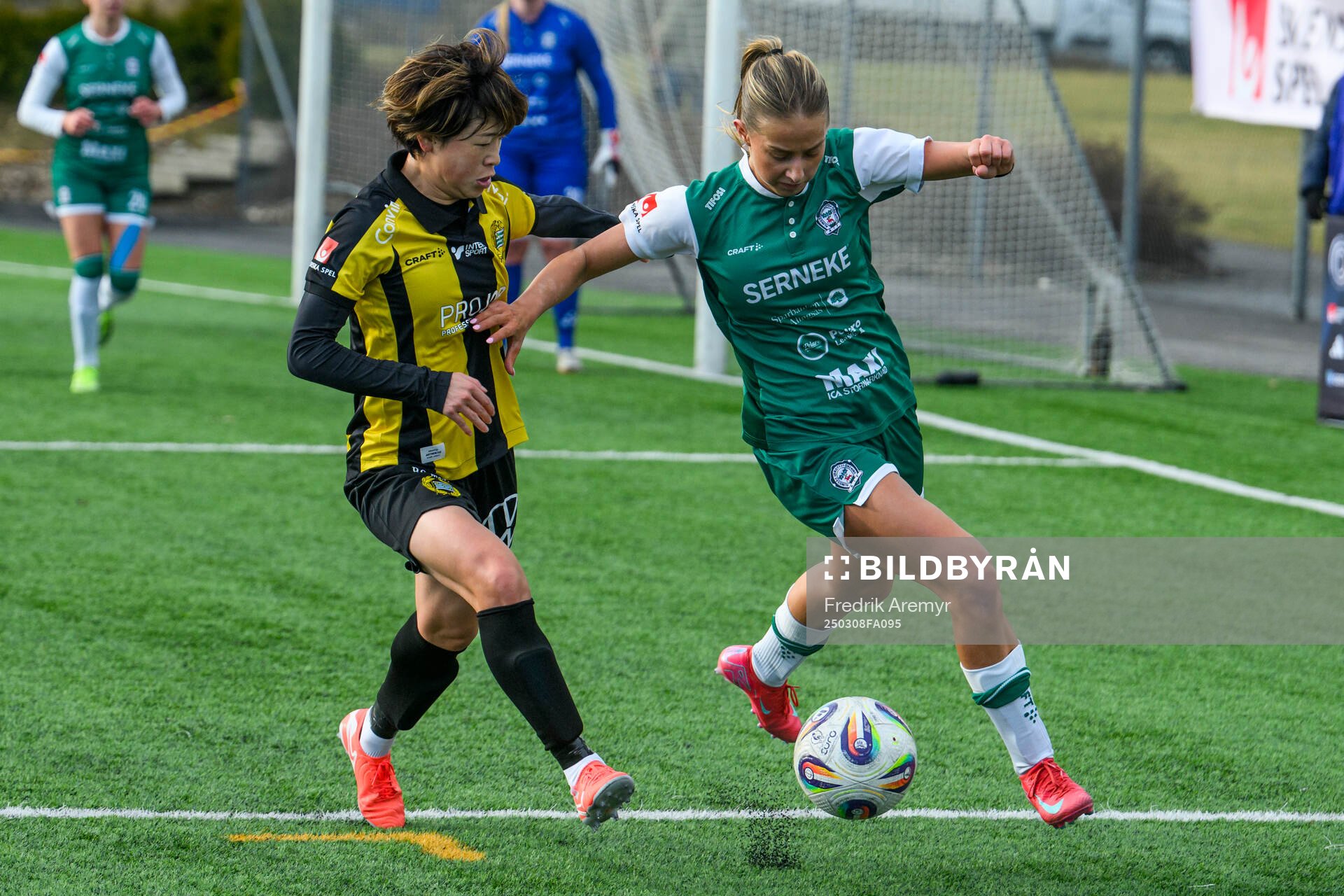 Hammarbys Asato Miyagawa och Alingsås Isabella Svanström