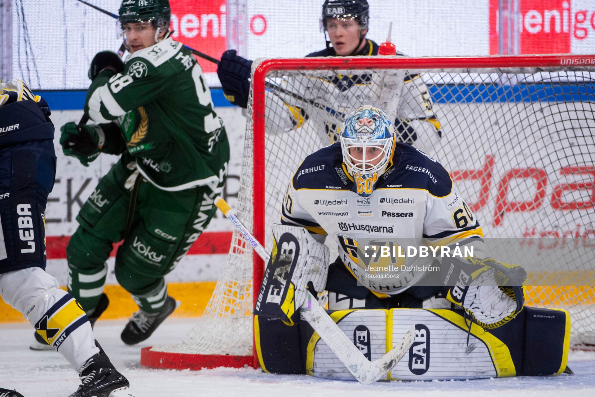 HV71s målvakt Hugo Alnefelt