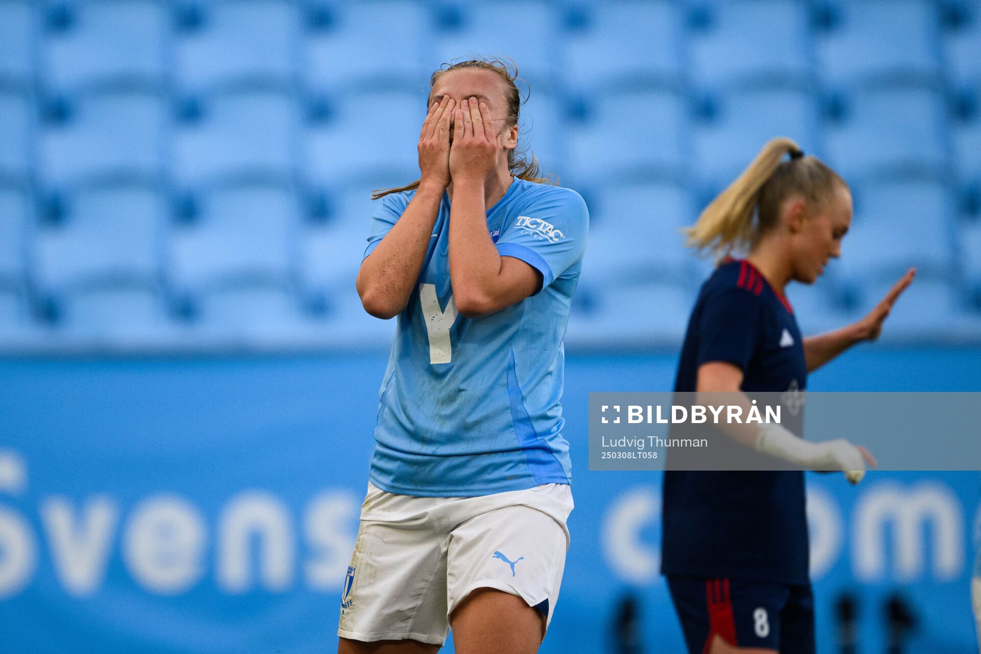 Malmö FFs Sara Kanutte Sørensen Fornes deppar