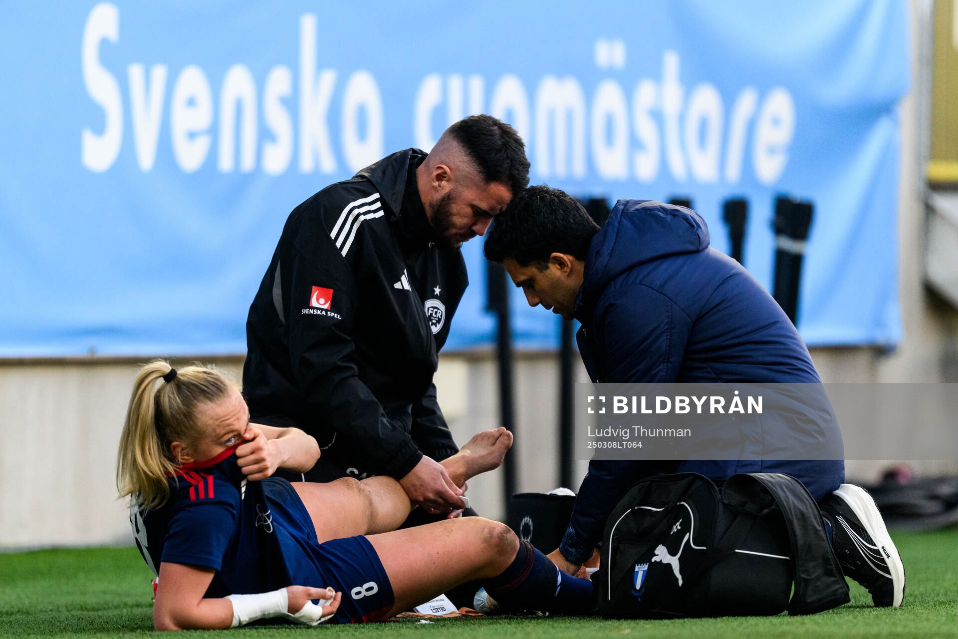 Rosengårds Molly Johansson har ont