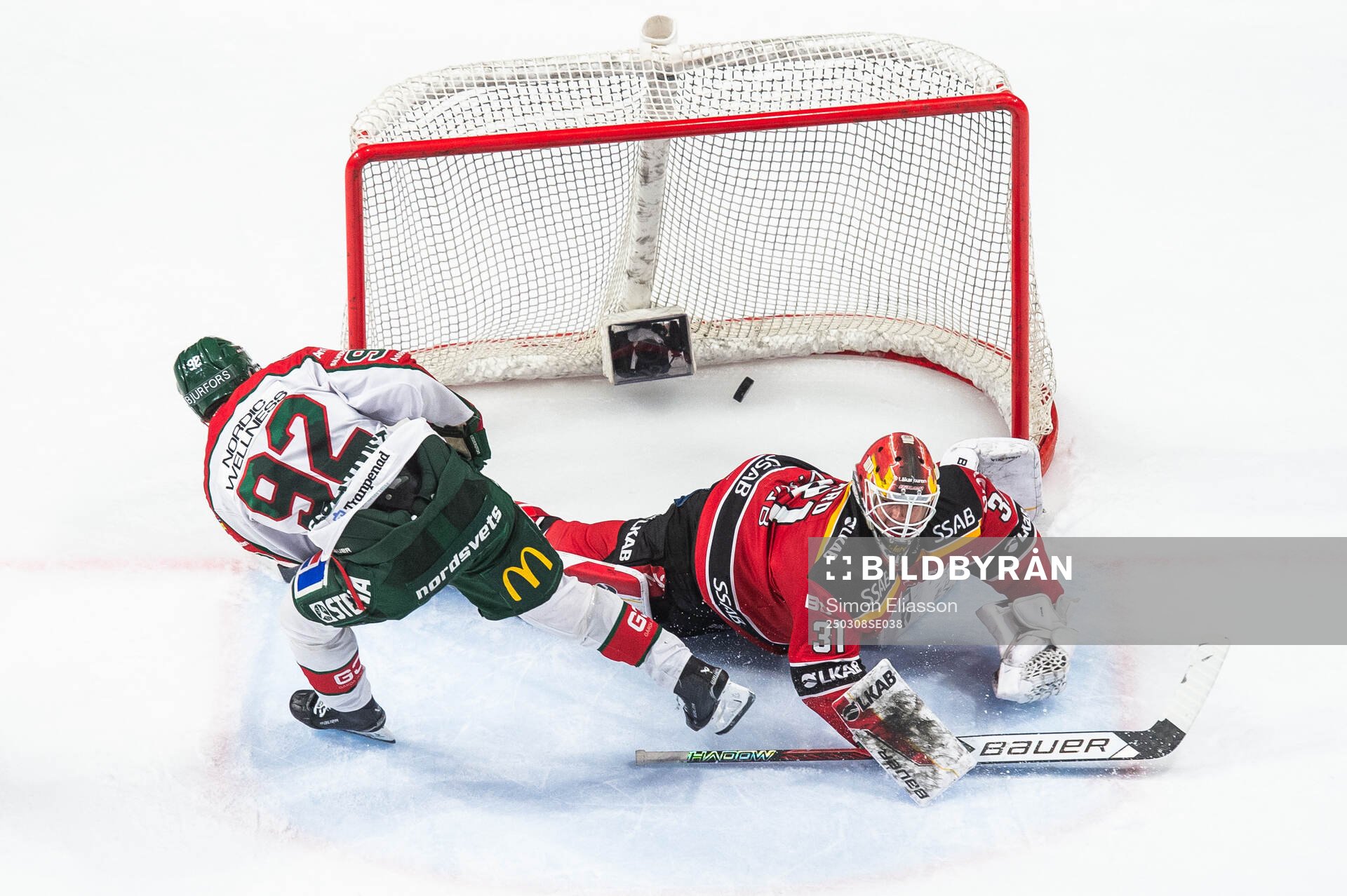 Frölundas Filip Cederqvist sätter avgörande 3-2 bakom