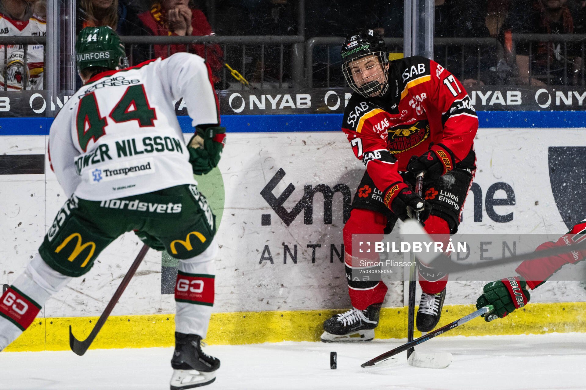 Luleås Jakob Ihs Wozniak