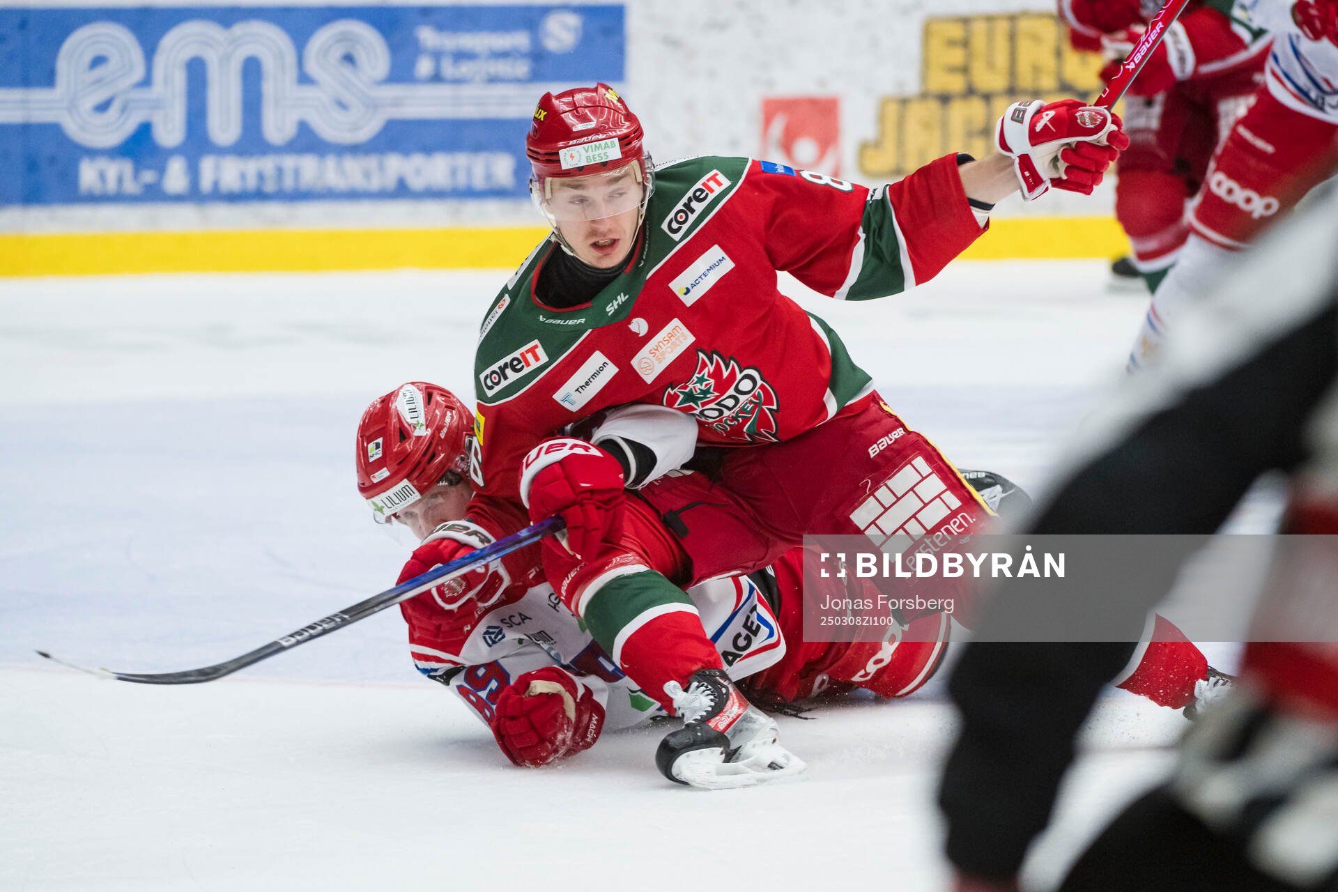 Timrås Oliver Kapanen och Modos Lukas Jasek
