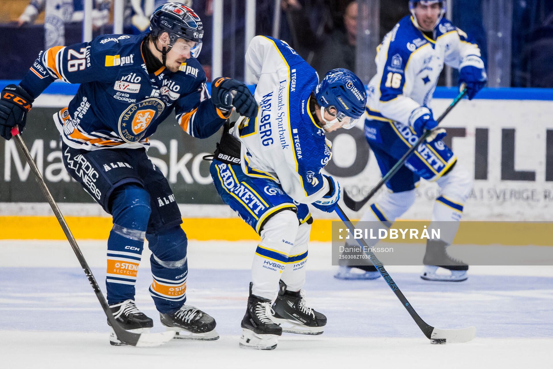 Växjös Emil Larsson och Leksands Marcus Karlberg