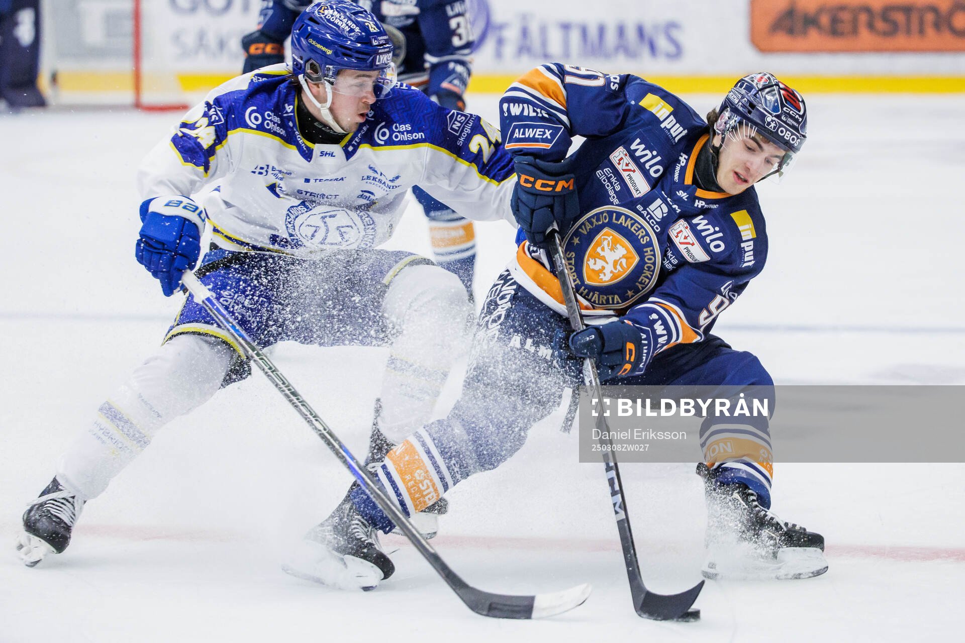 Leksands Arvid Eljas och Växjös Martin Lundberg