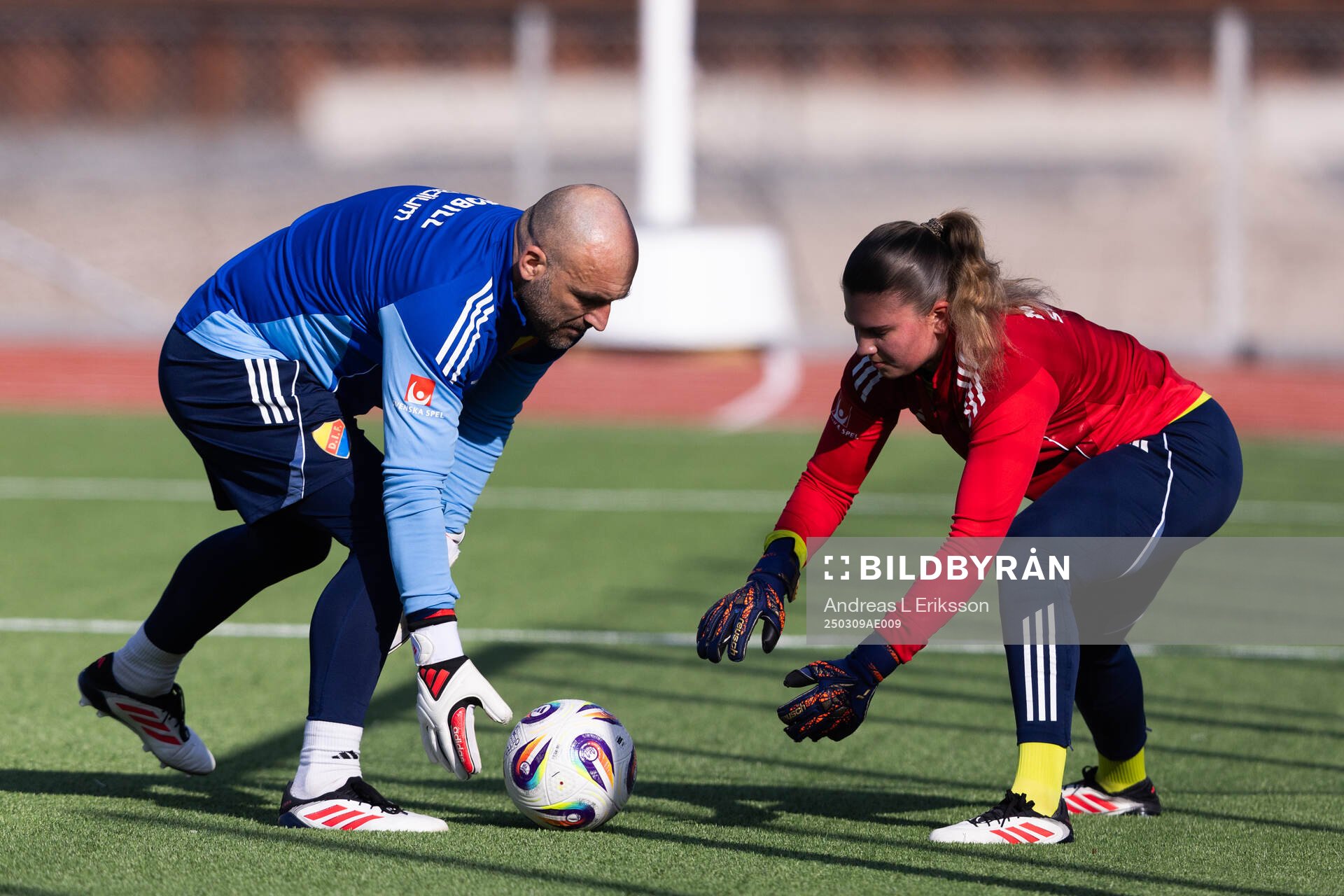 Djurgårdens målvaktstränare Aleksandar Pishovski och