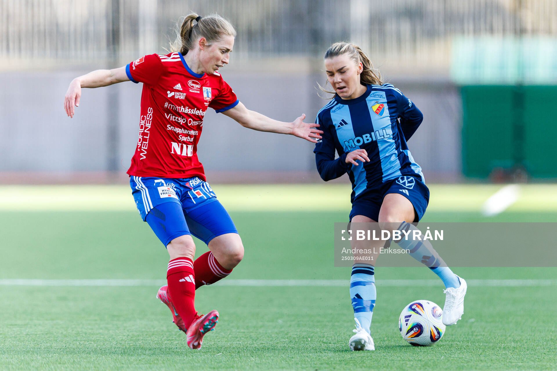 Vittsjös Linda Charlotta Sällström och Djurgårdens Ebba