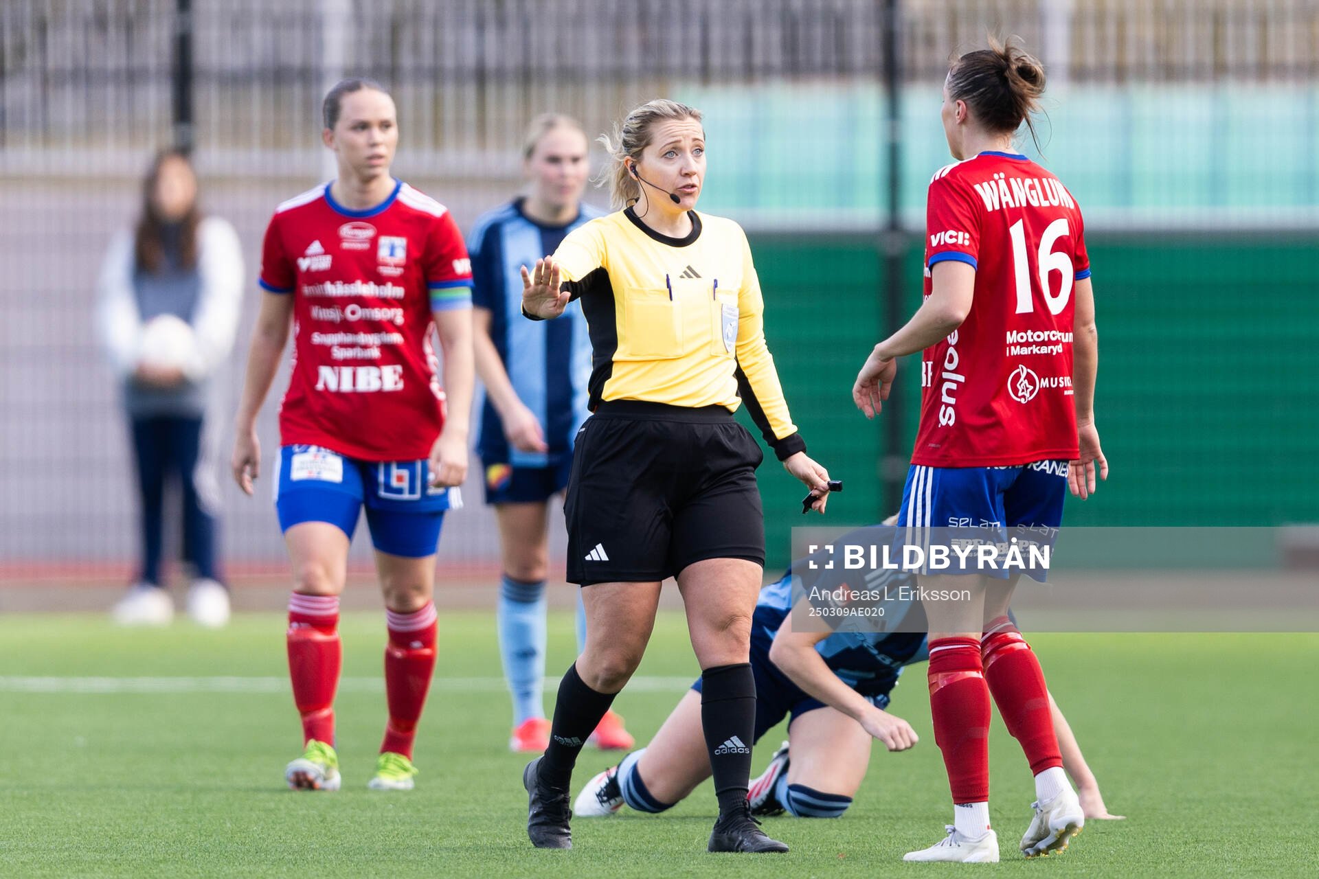 Domare Cecilia Ekwall och Vittsjös Olivia Wänglund