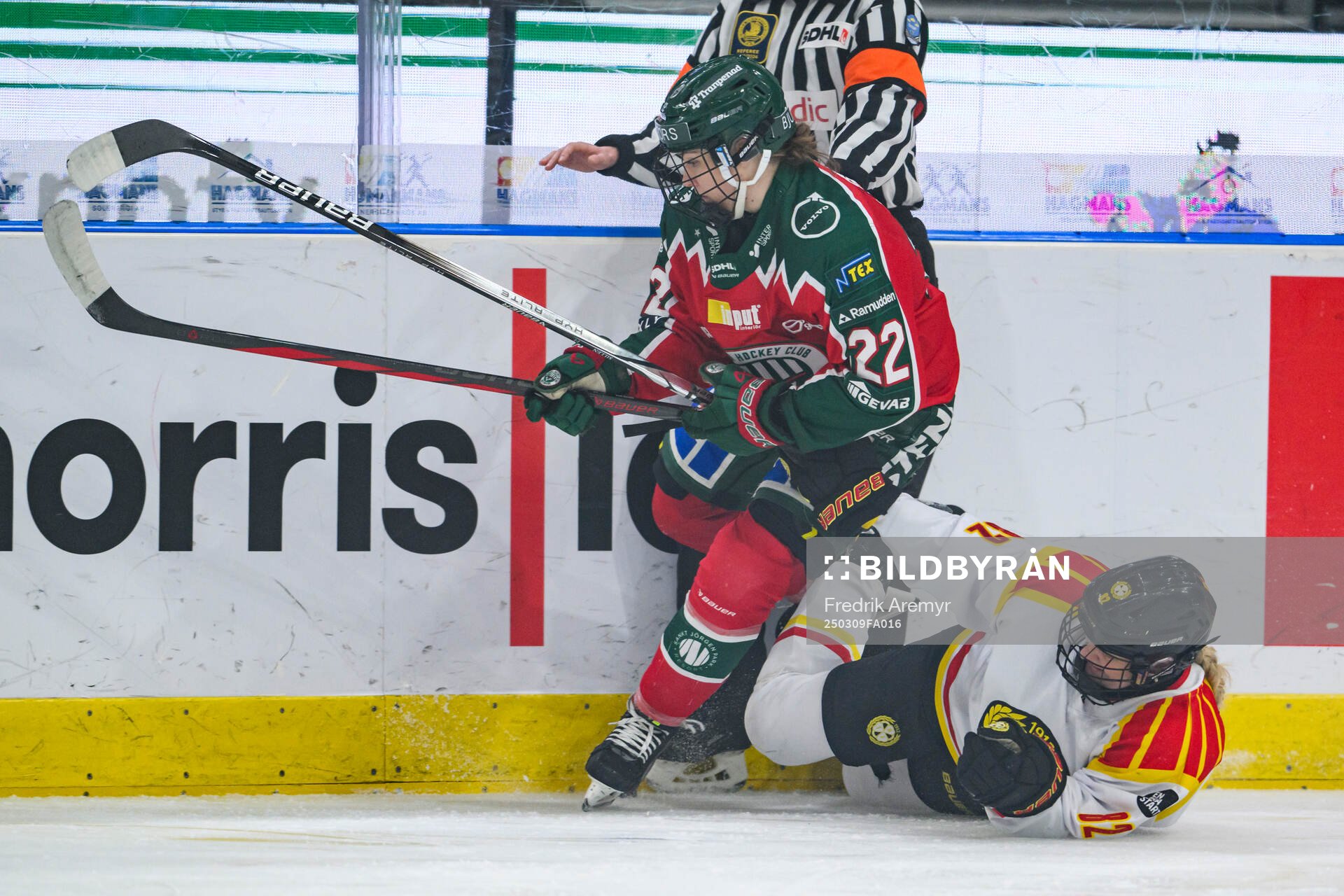 Frölundas Andrea Dalen och Brynäs Mina Waxin