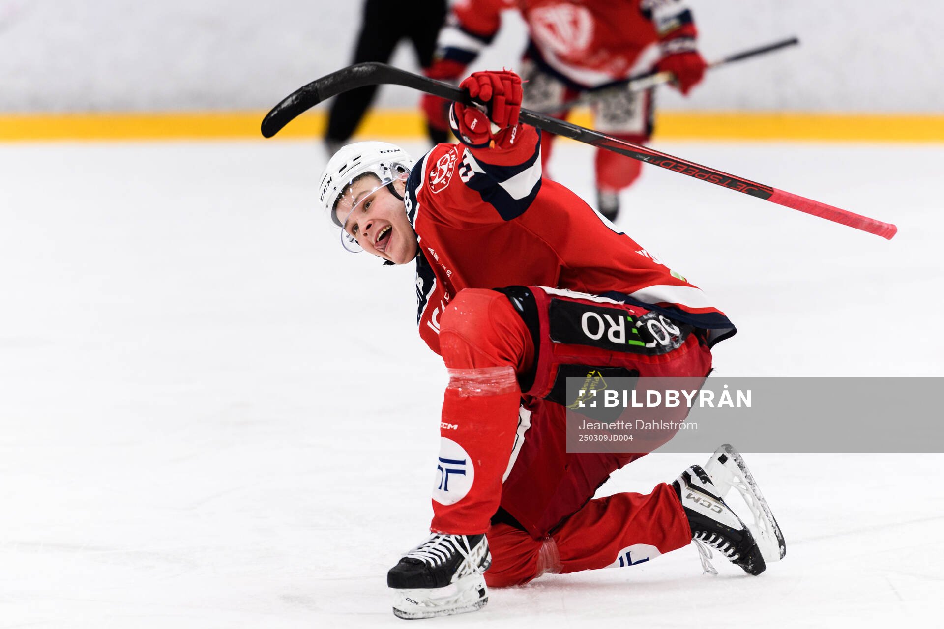 Forshagas Hugo Ek Koskela jublar