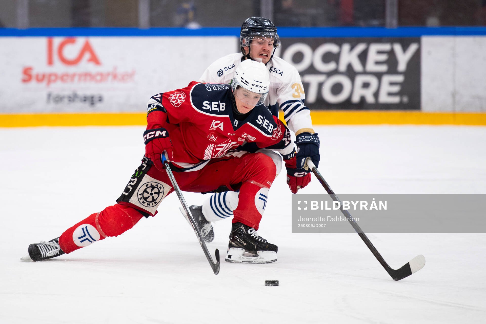 Forshagas Hugo Hell och Sundsvalls Ludvig Westerlund