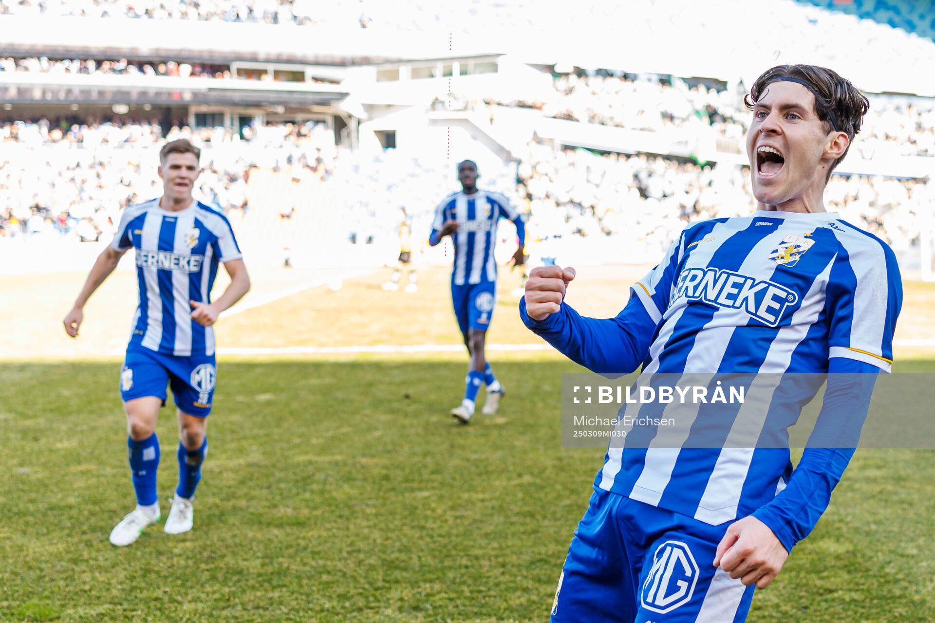 IFK Göteborgs Eman Markovic jublar