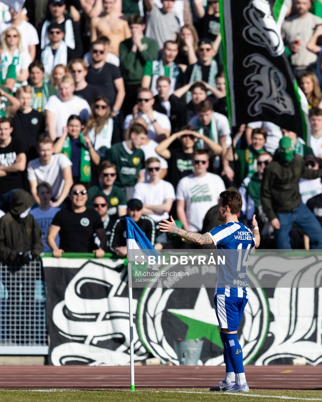 IFK Göteborgs Tobias Heintz jublar