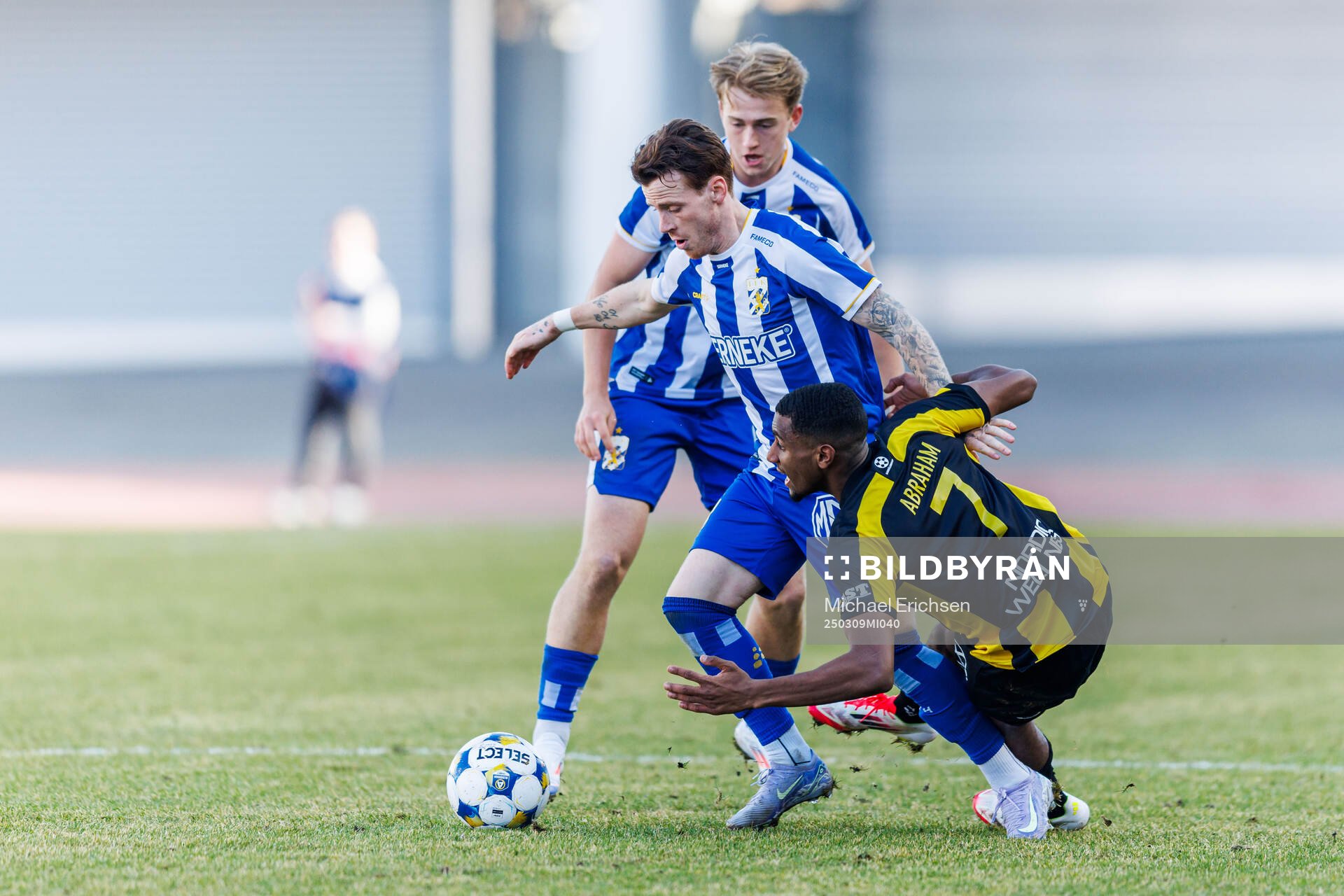 IFK Göteborgs Tobias Heintz och Hammarbys Paulos Abraham