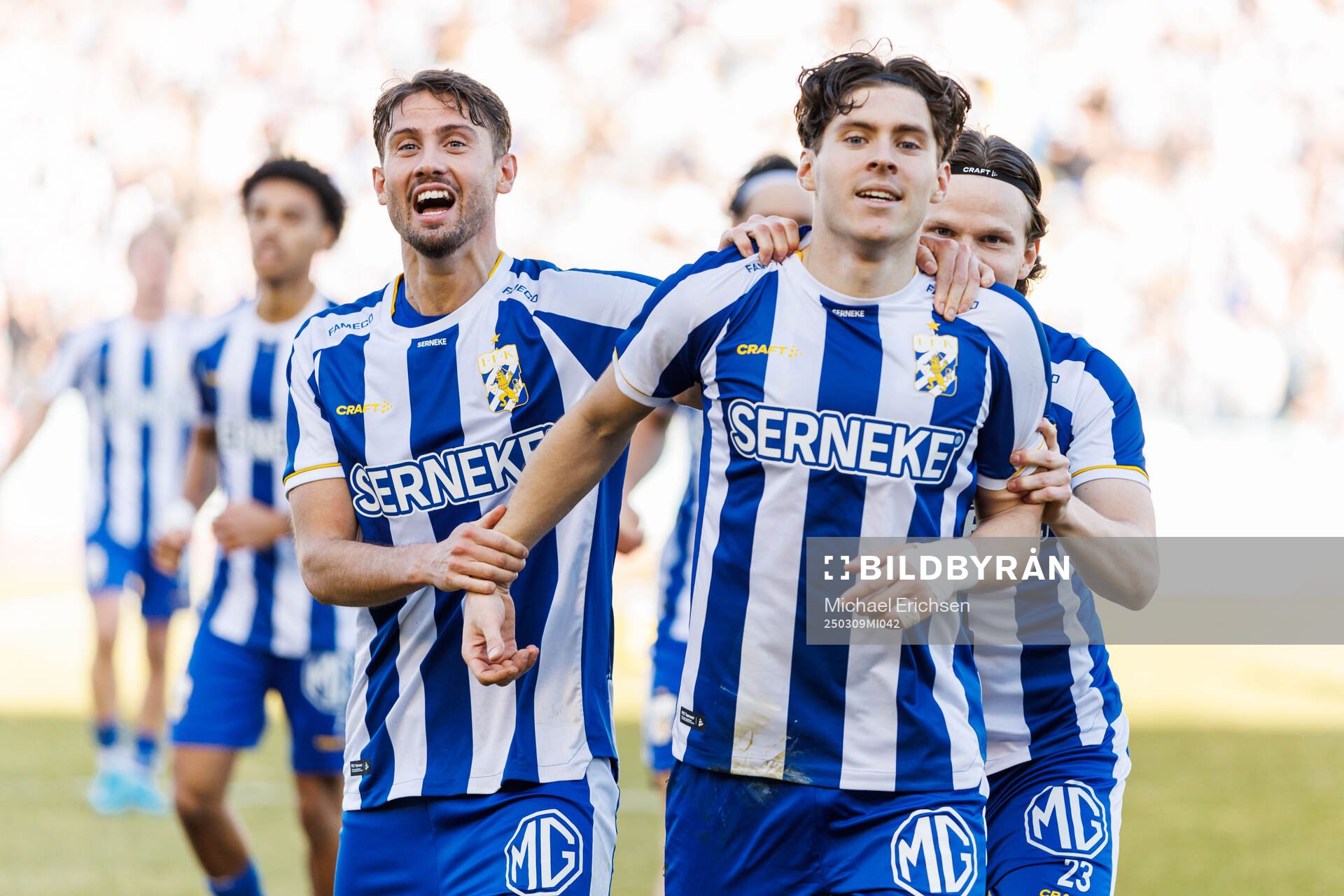 IFK Göteborgs Eman Markovic jublar