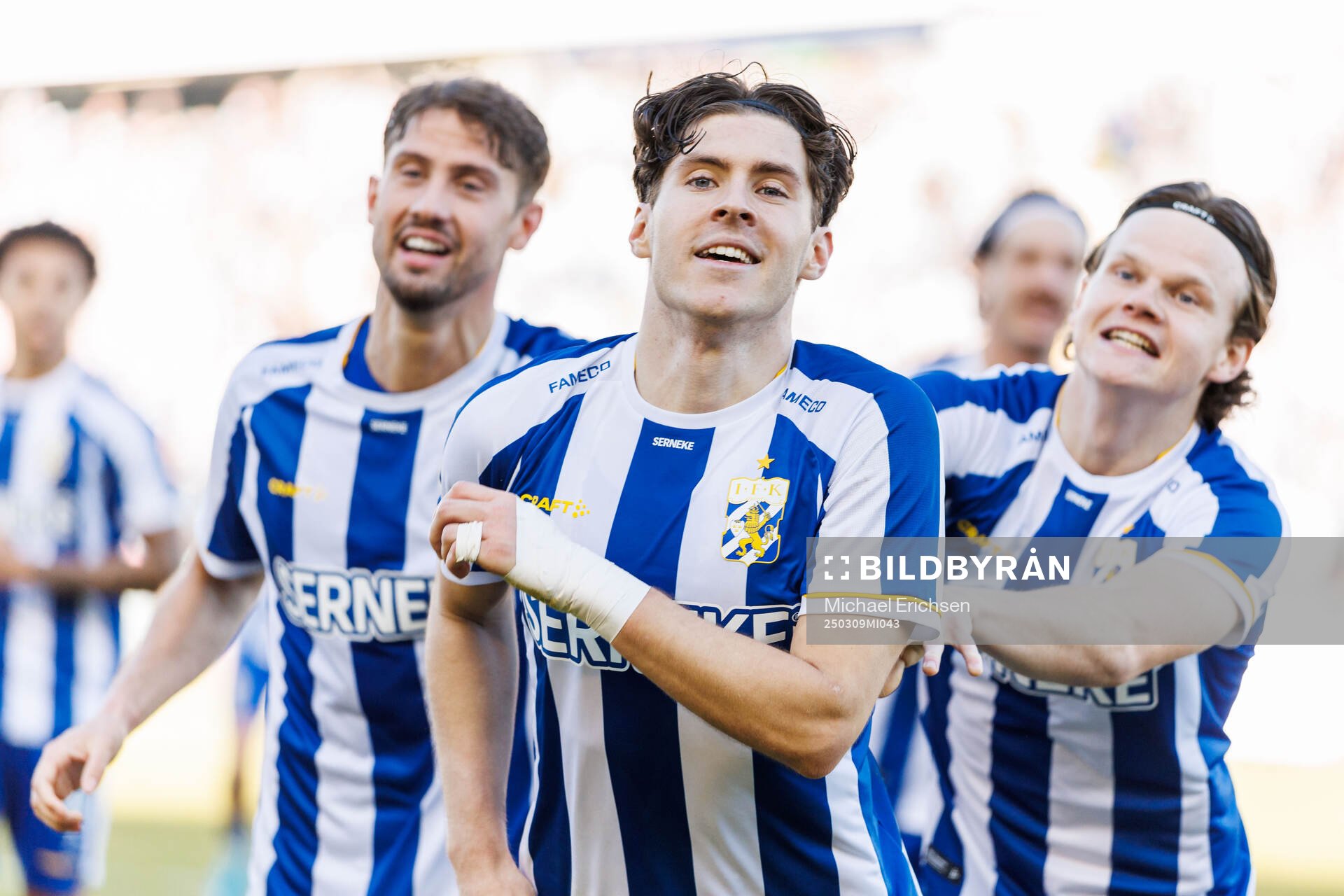 IFK Göteborgs Eman Markovic jublar