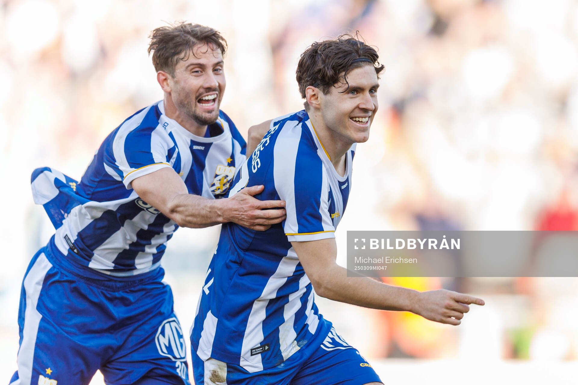 IFK Göteborgs Eman Markovic jublar