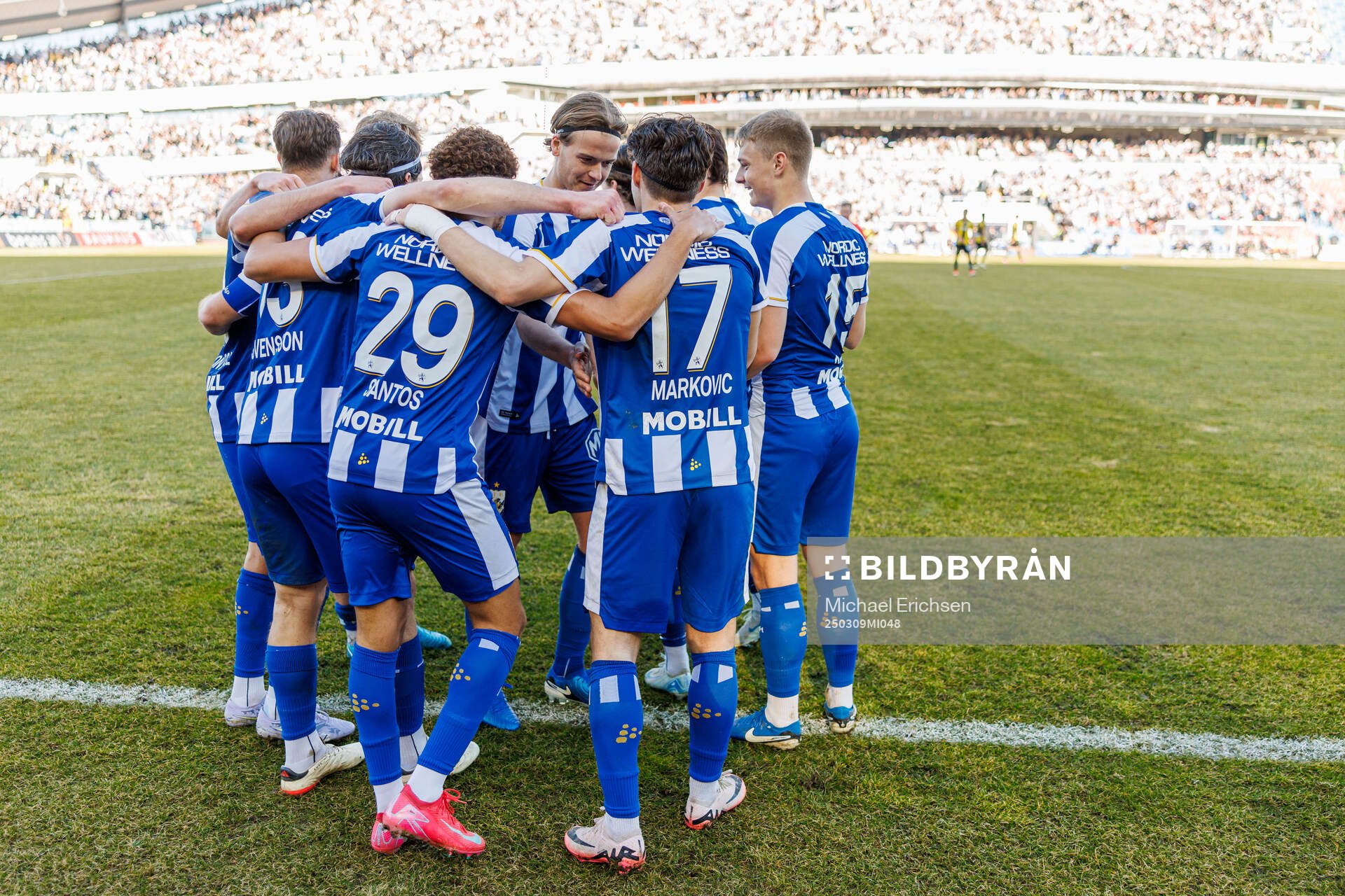 IFK Göteborgs Eman Markovic jublar