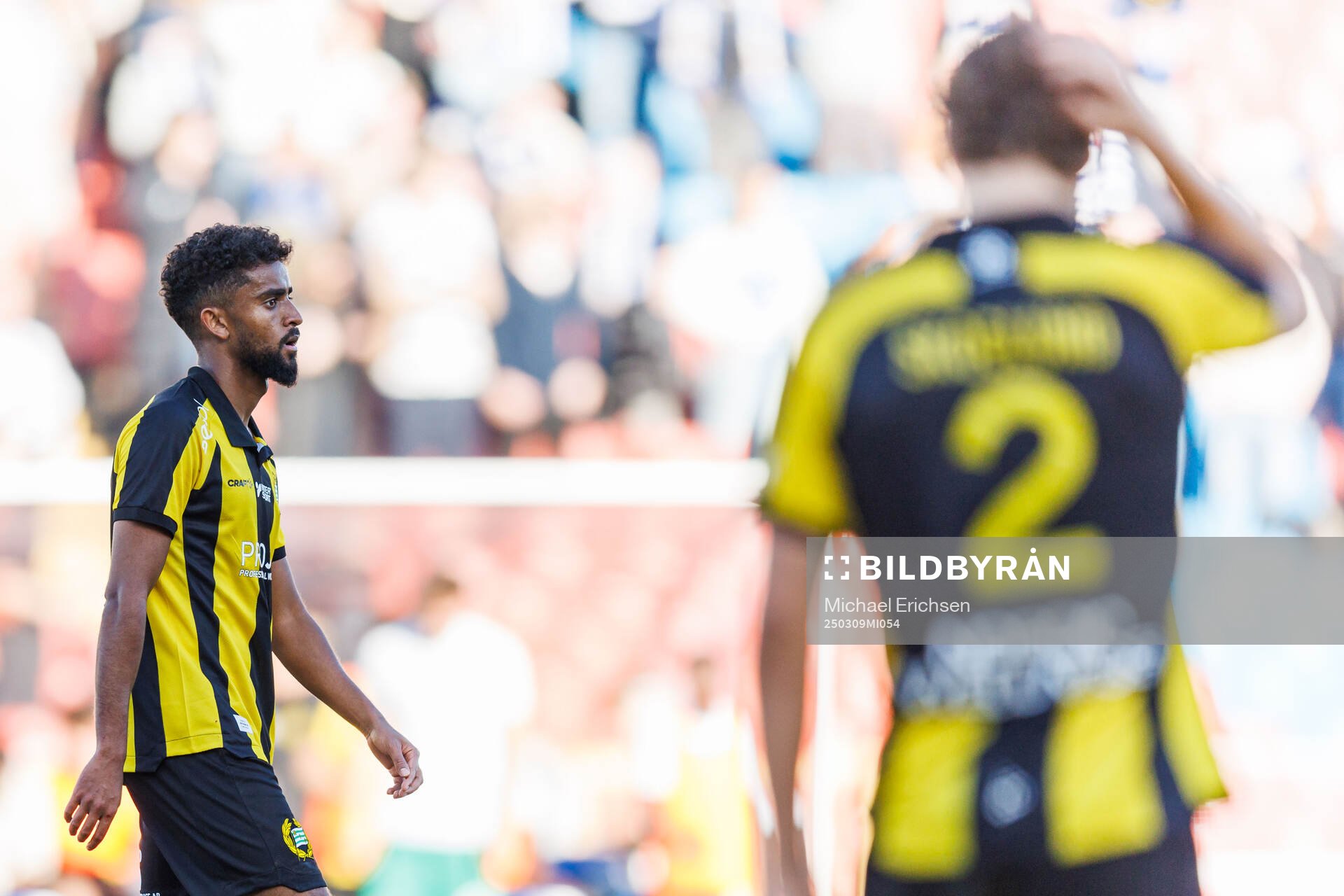 Hammarbys Tesfaldet Tekie deppar