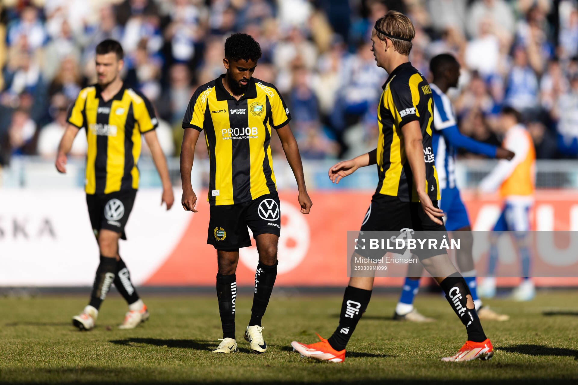 Hammarbys Tesfaldet Tekie och Markus Karlsson