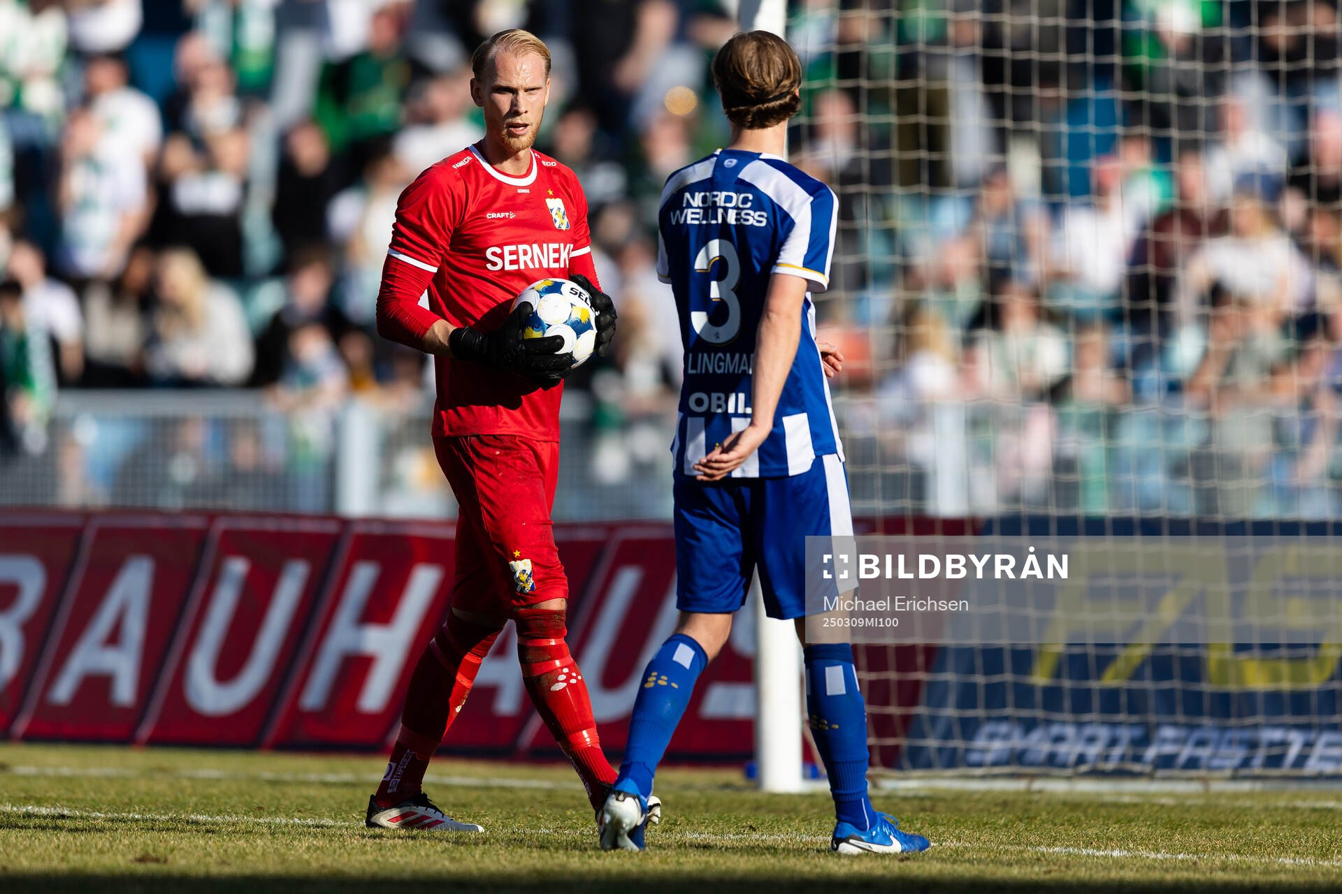 IFK Göteborgs målvakt Pontus Dahlberg och August