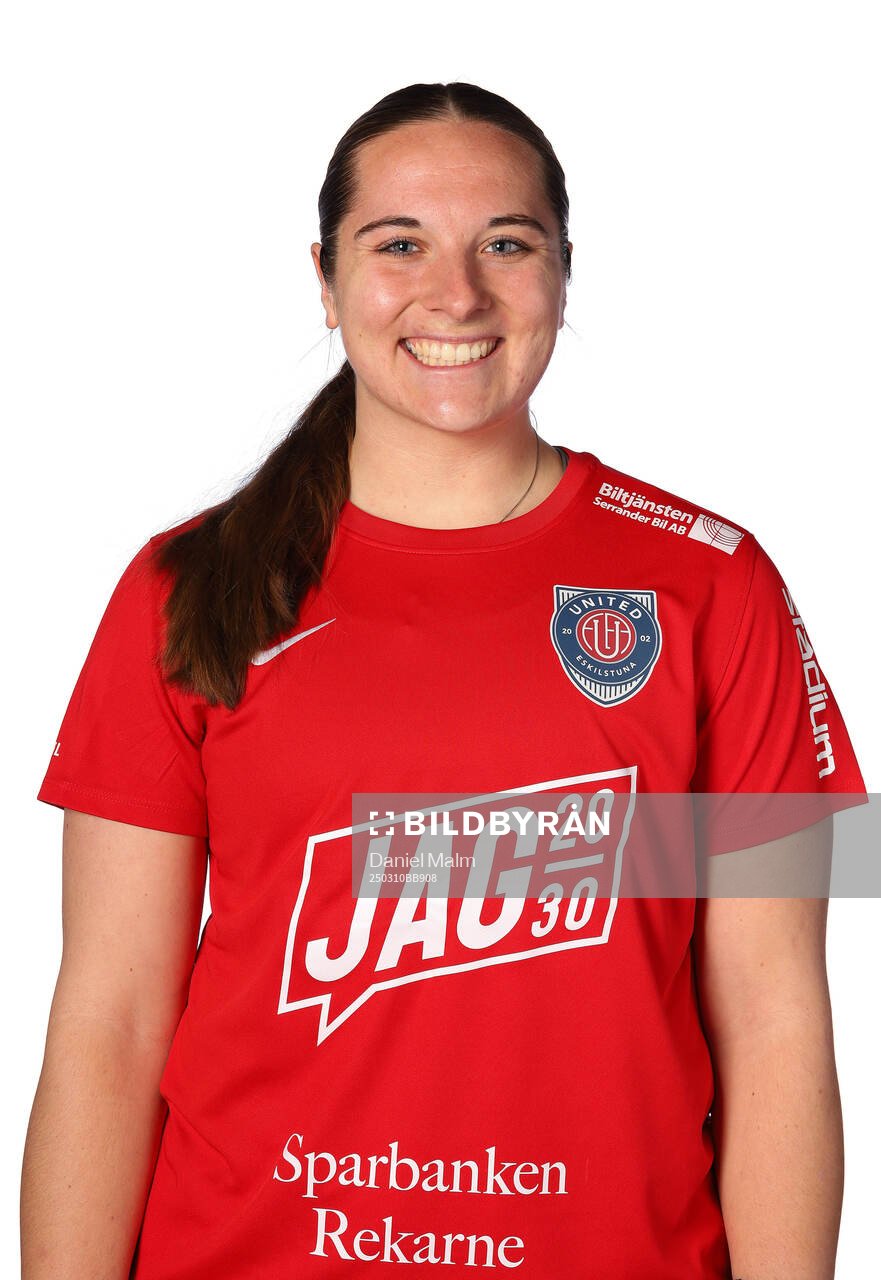 Eskilstuna Uniteds målvakt Monica Wilhelm