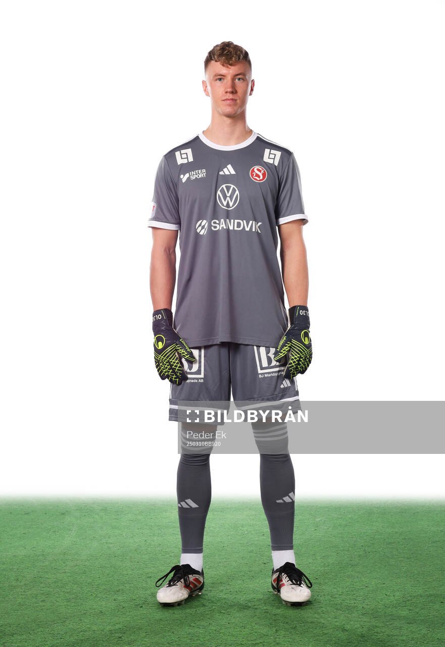 Sandvikens målvakt Otto Lindell