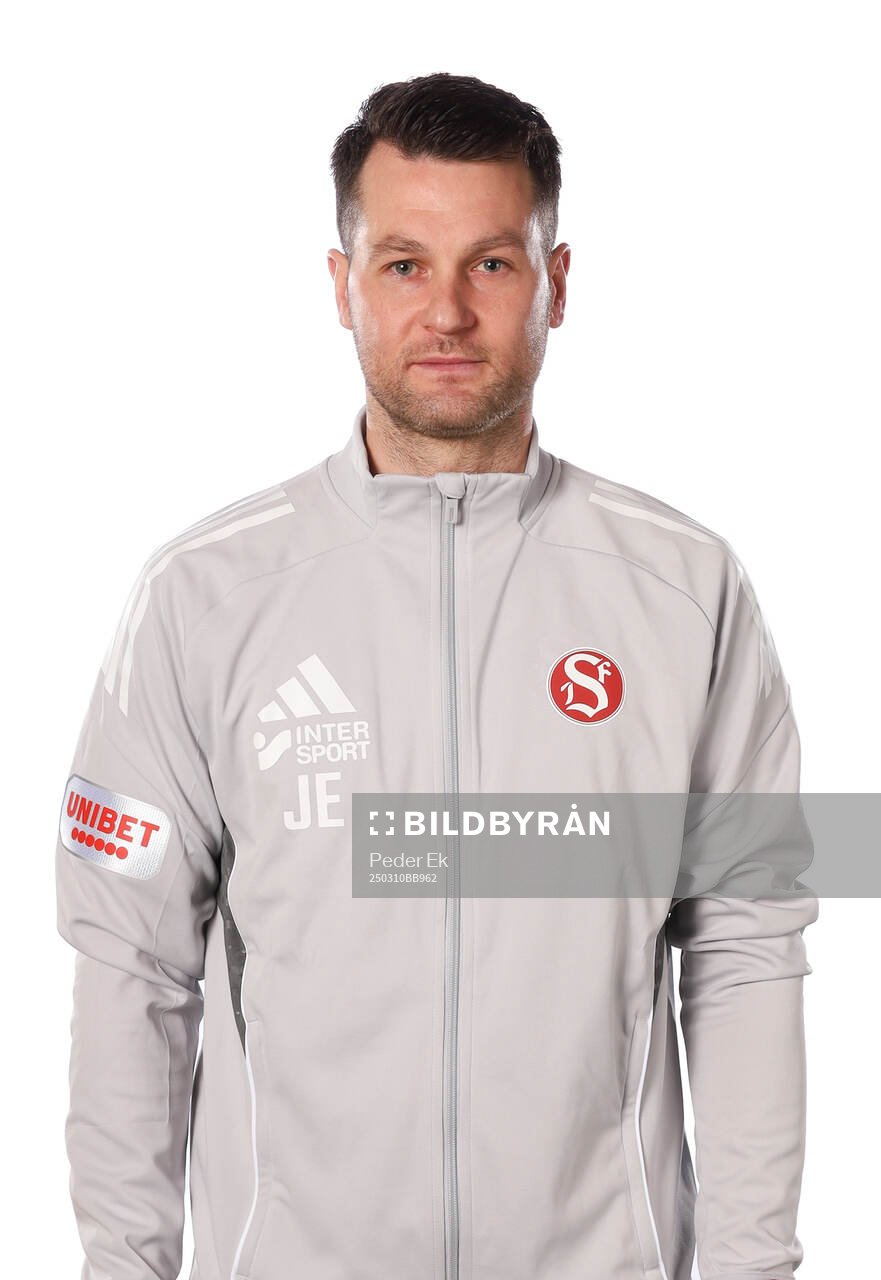 Sandvikens assisterande tränare Thomas Stewart