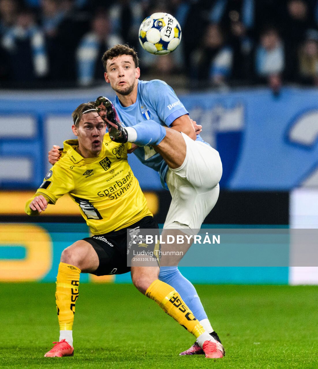 Elfsborgs Taylor Silverholt och Malmö FFs Colin Rösler