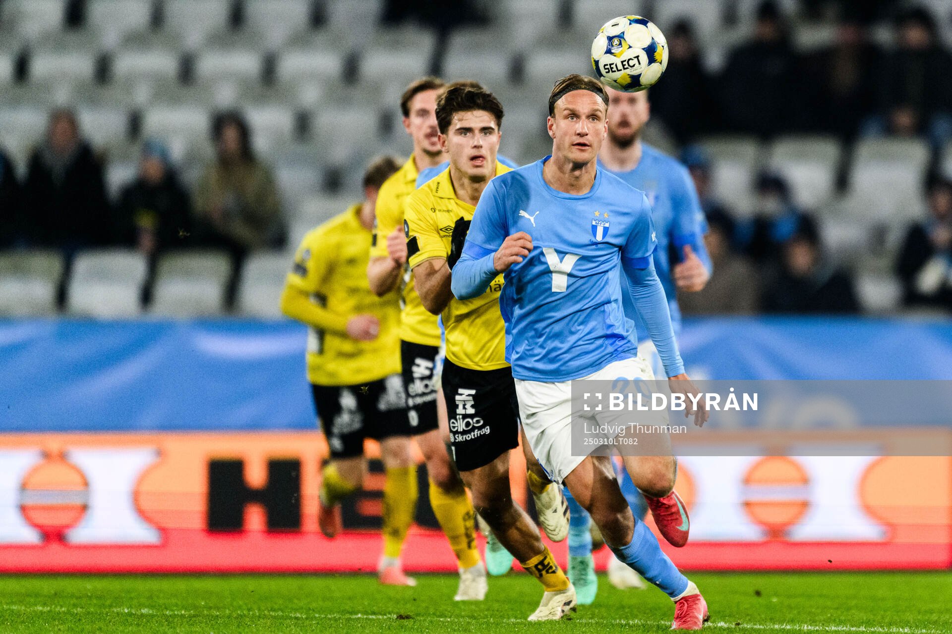 Malmö FFs Erik Botheim och Elfsborgs Jens Jakob Dyhr