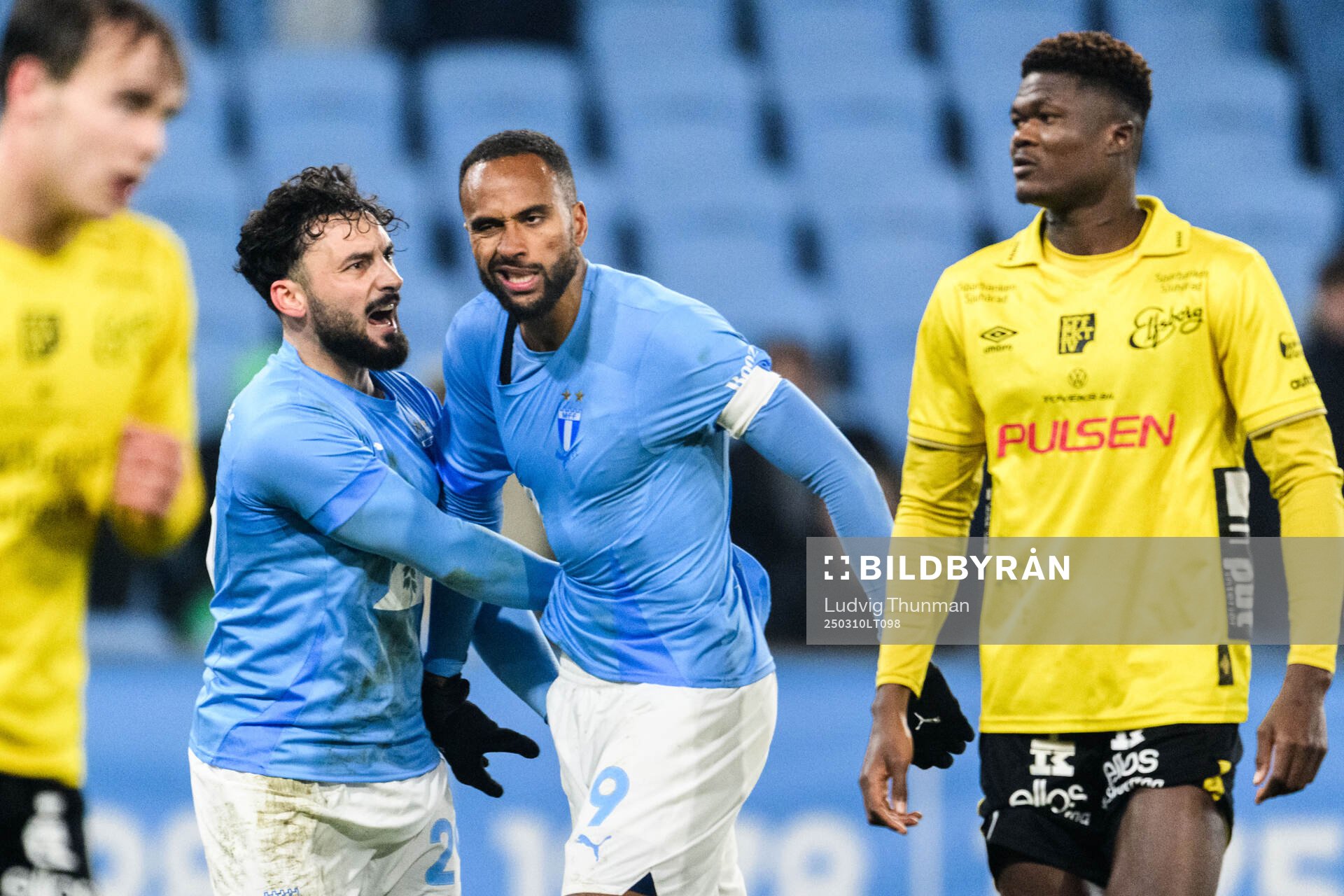 Malmö FFs Isaac Kiese Thelin jublar