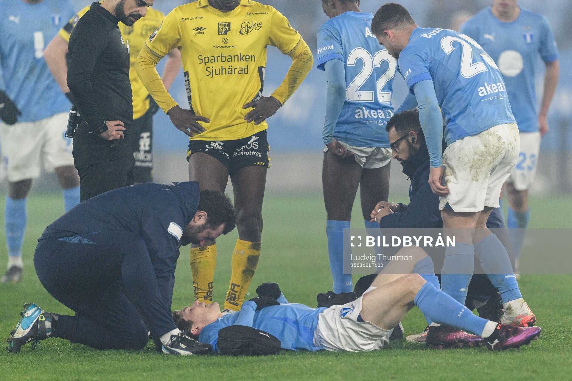Malmö FFs Oliver Berg får vård