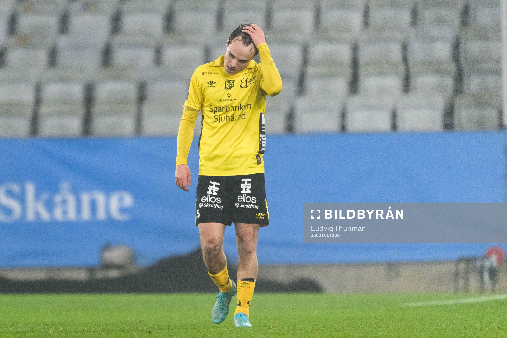 Elfsborgs Frode Aronsson deppar