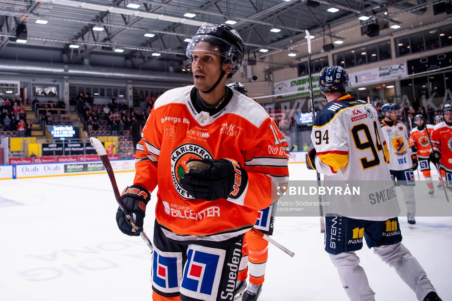 Karlskronas Khalid Ibrahim firar sitt 2-0 mål