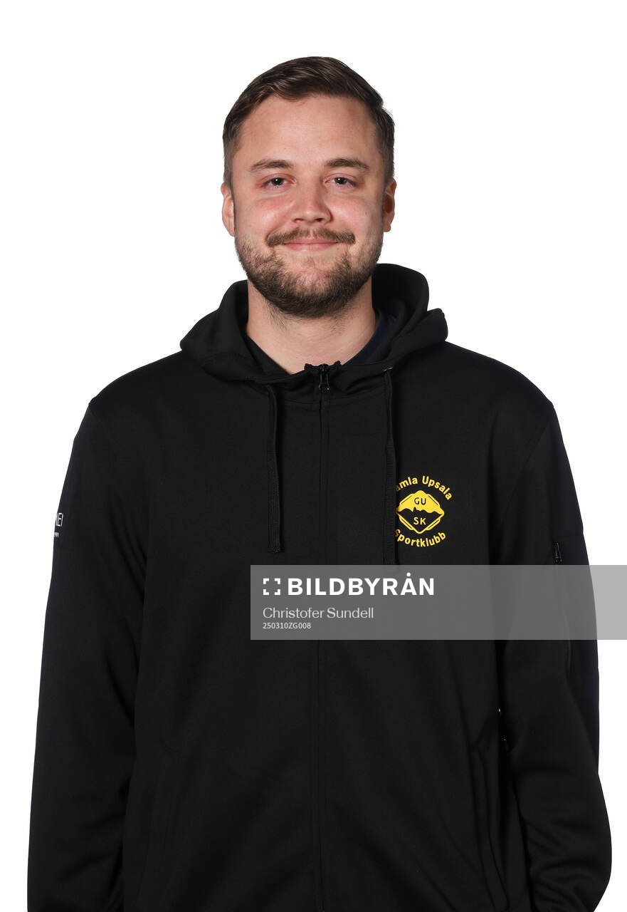 Gamla Uppsalas assisterande ränare Jakob Elgstrand