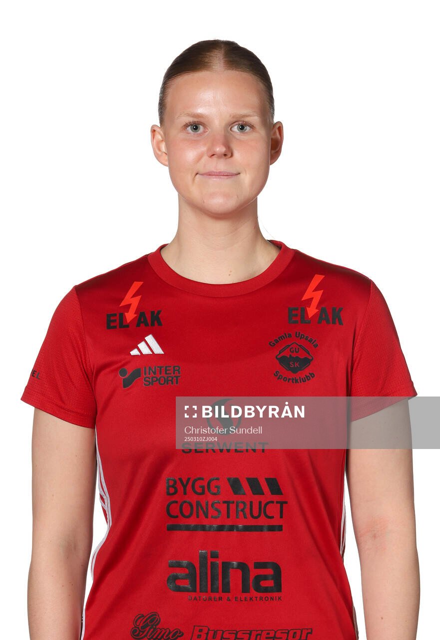Gamla Uppsalas målvakt Tess Fridberg