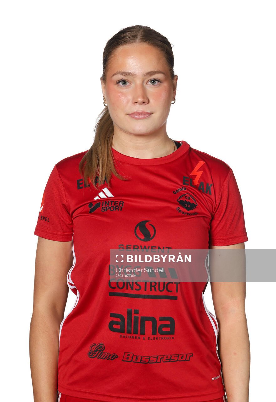 Gamla Uppsalas målvakt Mathilda Andersson