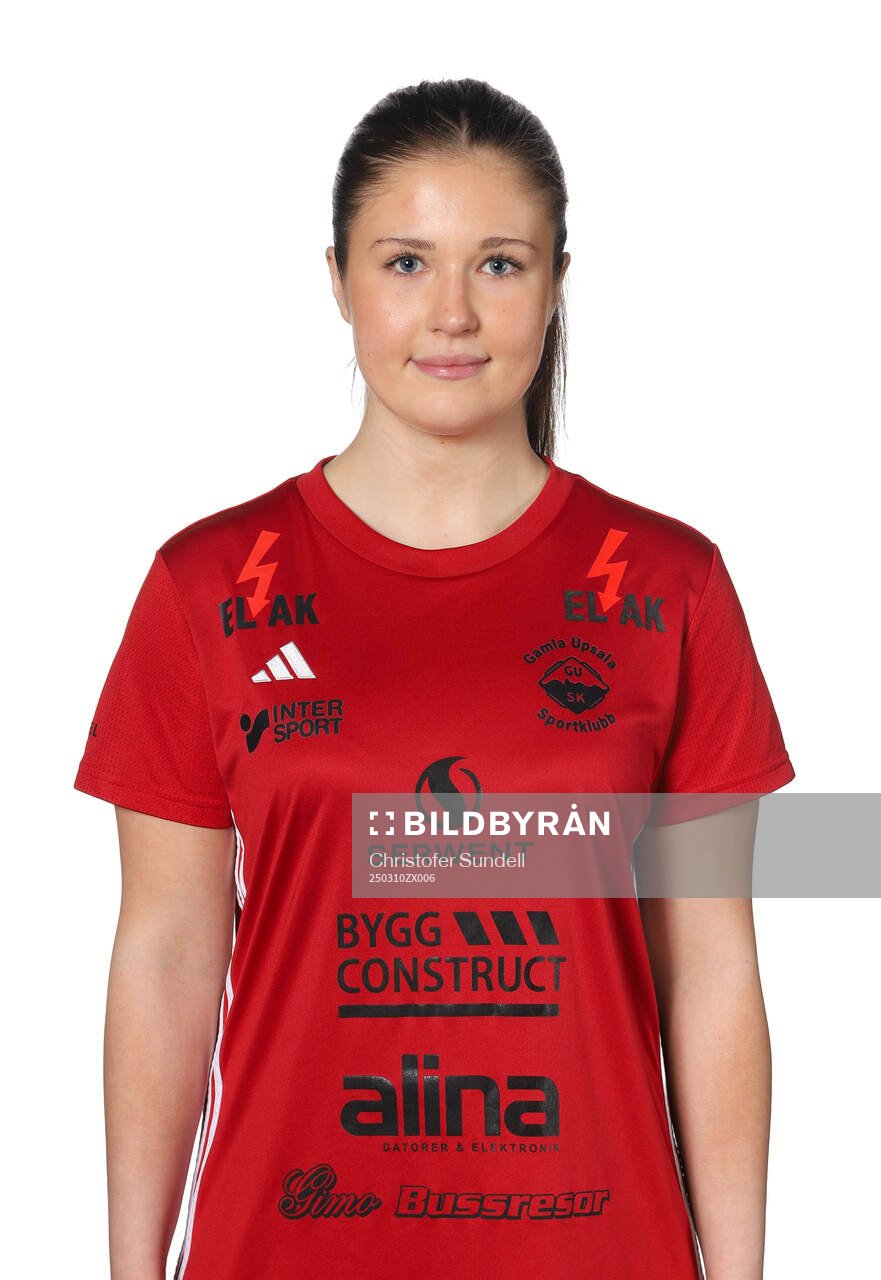 Gamla Uppsalas målvakt Filippa Edberg