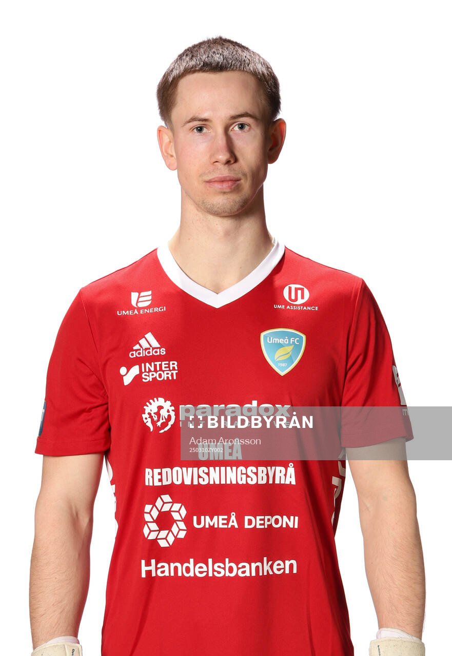 Umeås målvakt Melker Uppenberg