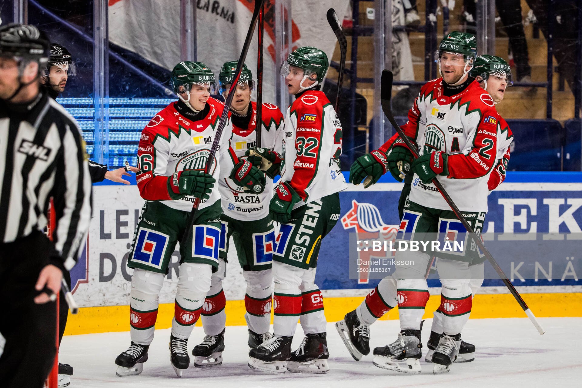 Frölundas Isac Heens jublar