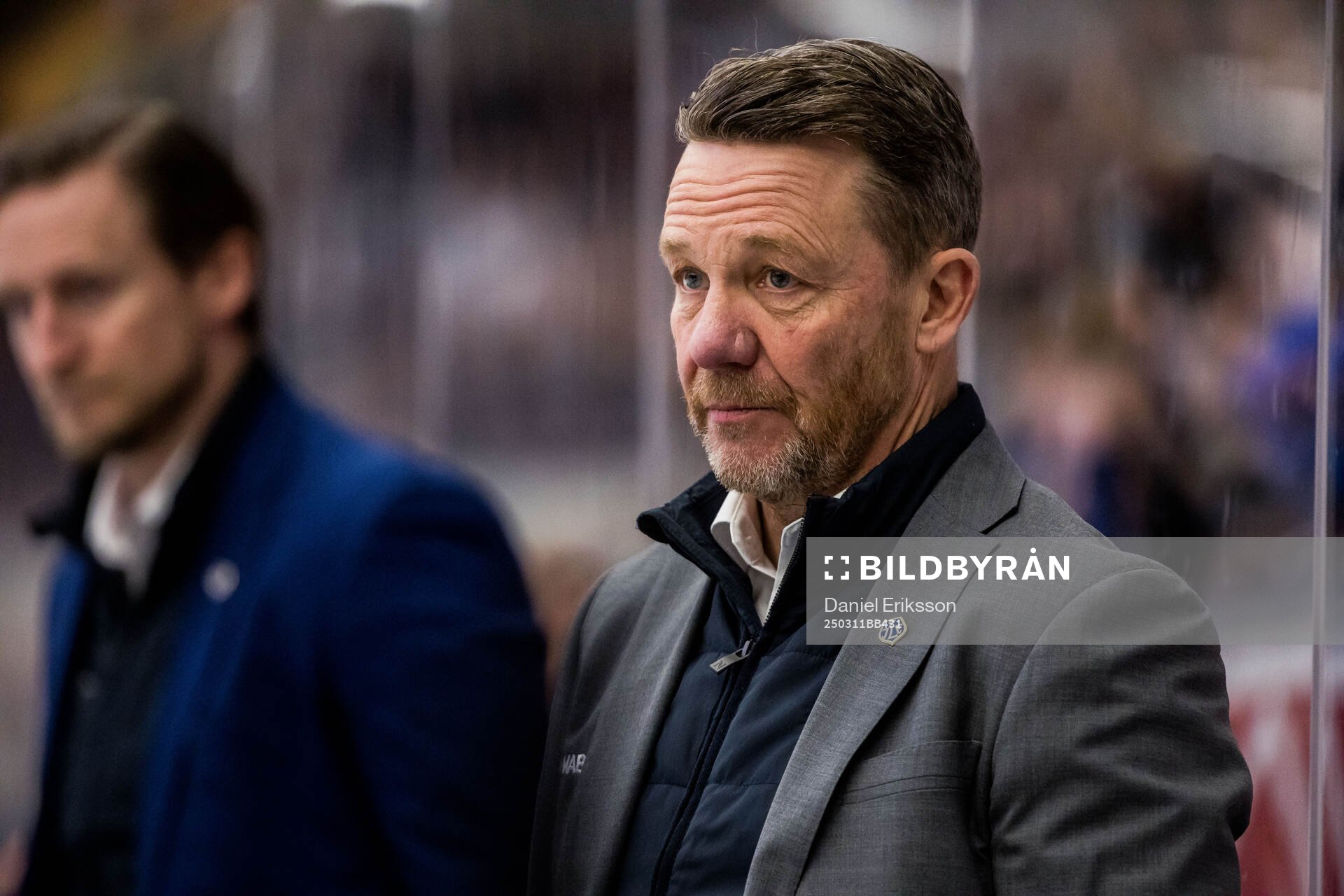 Leksands tränare Charles Berglund