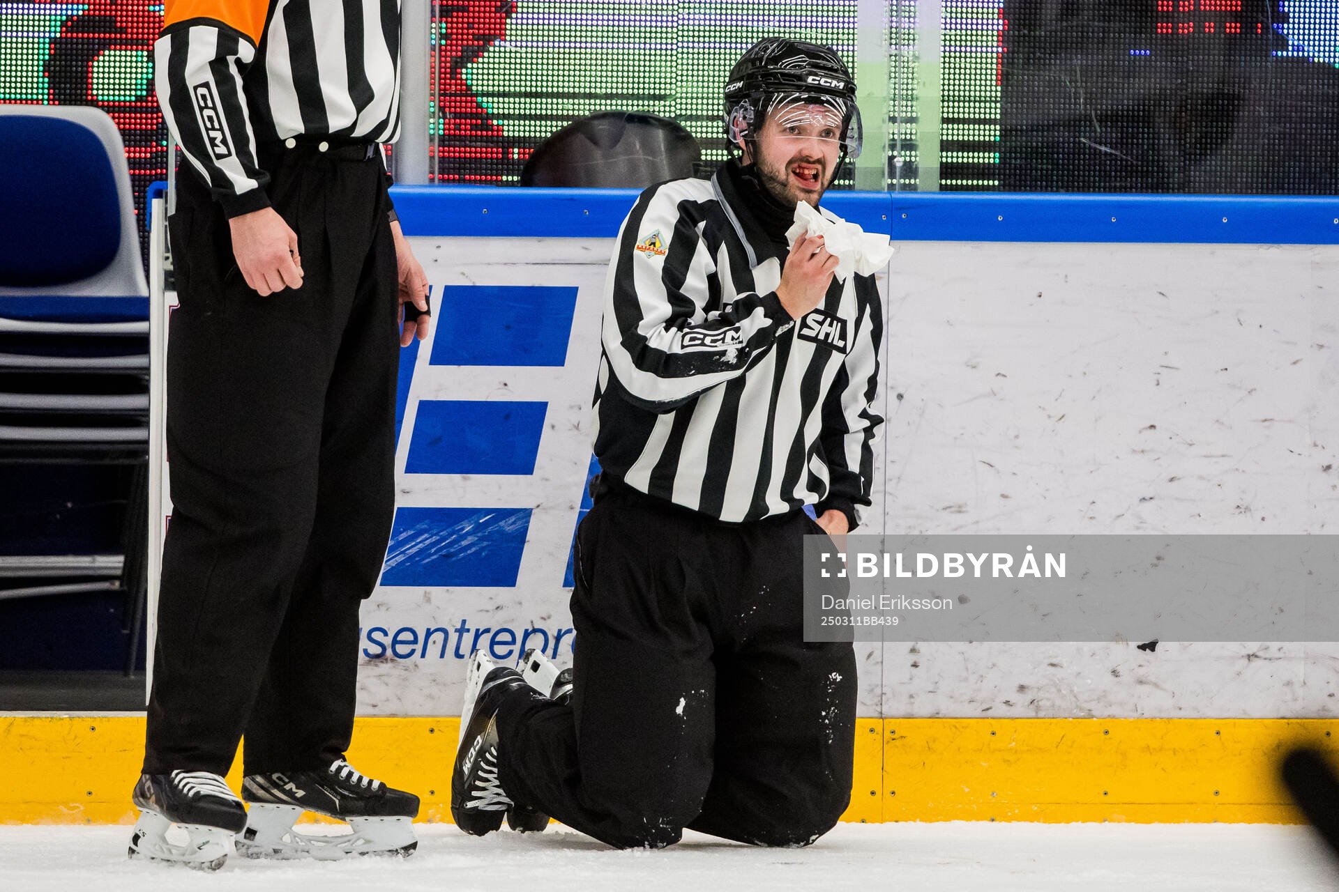 Linjedomare Oliver Sjöberg