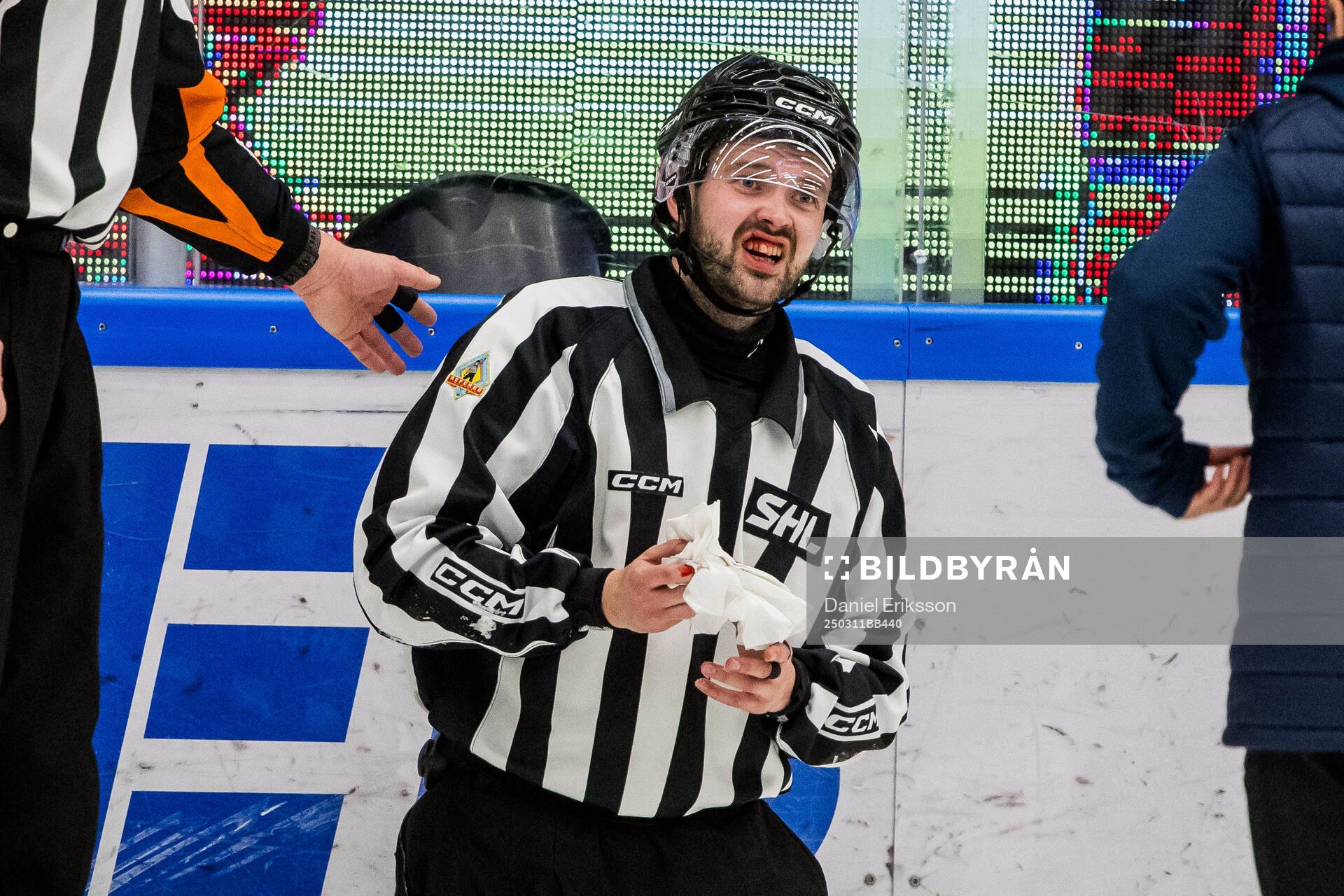 Linjedomare Oliver Sjöberg