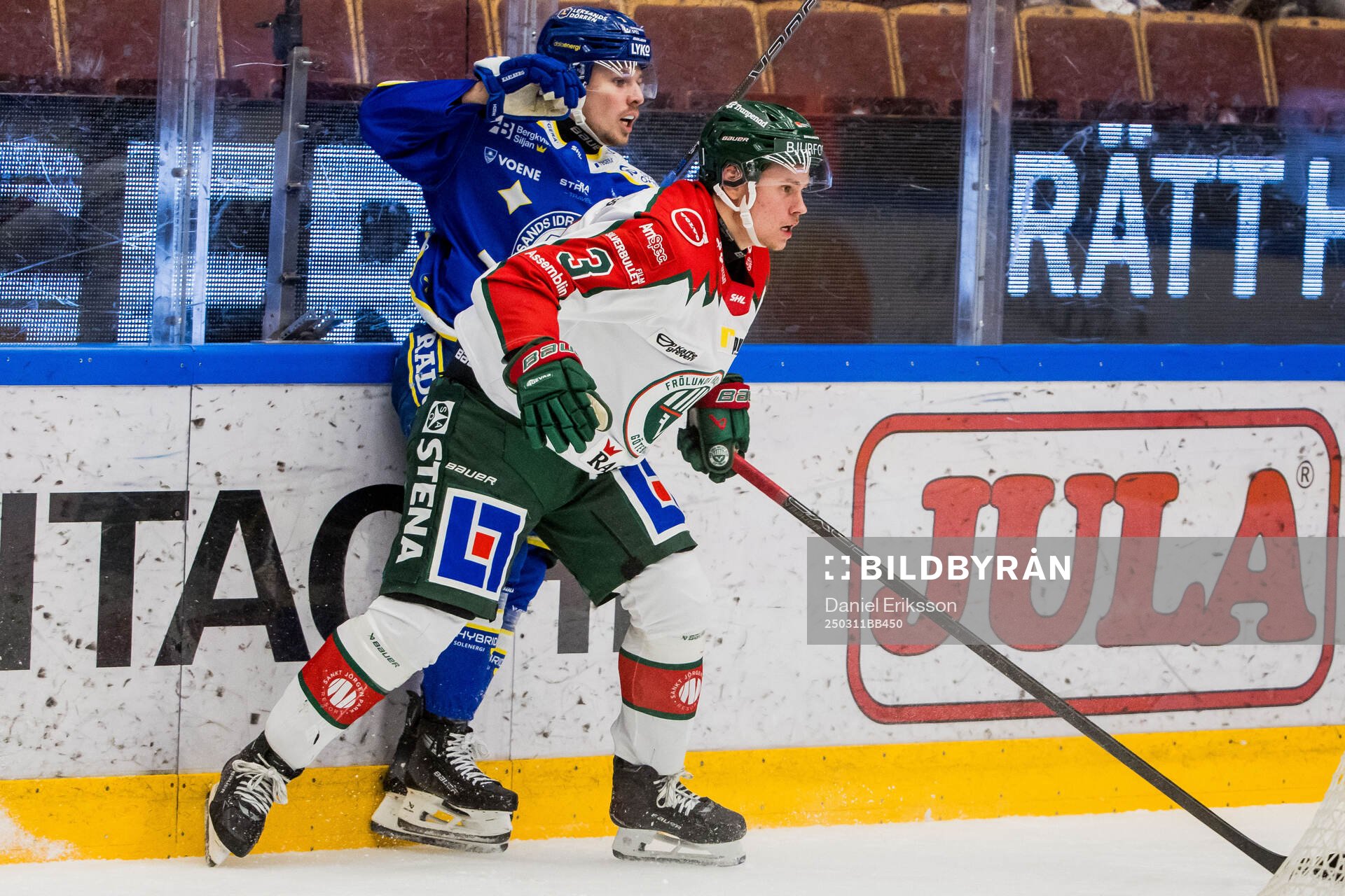 Leksands Marcus Karlberg och Frölundas Albin Sundin