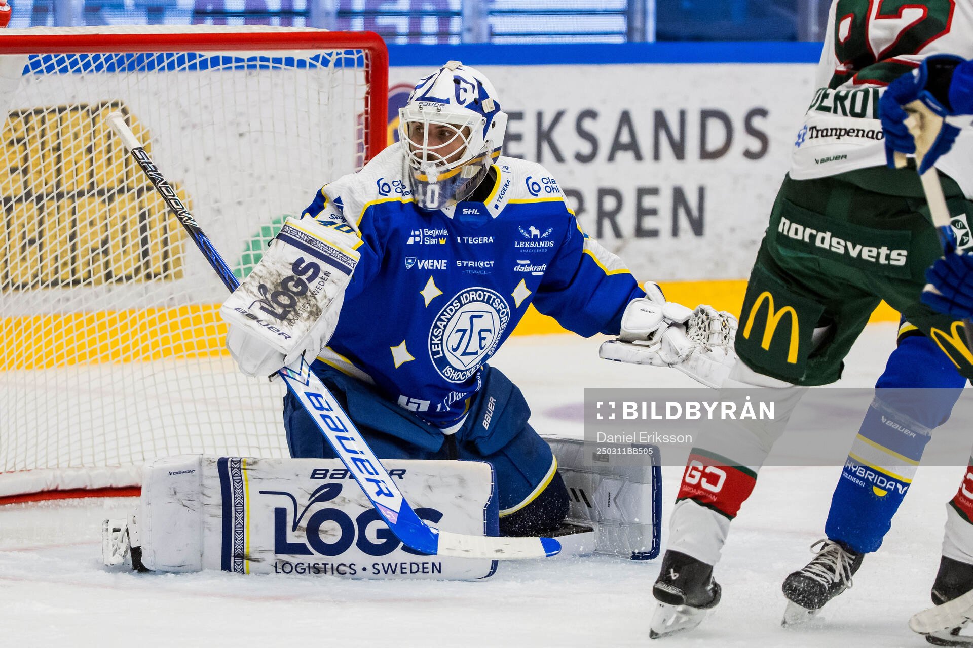 Leksands målvakt Mantas Armalis
