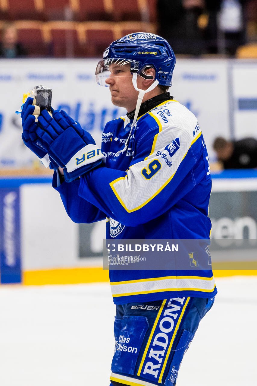 Leksands Patrik Zackrisson utsedd till matchens krigare