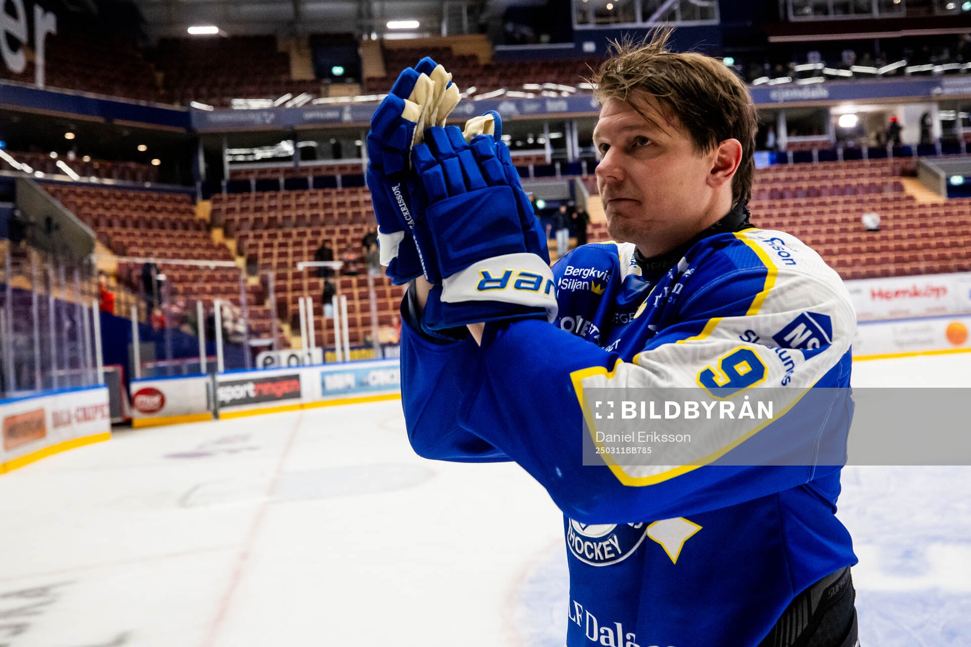 Leksands Patrik Zackrisson utsedd till matchens krigare