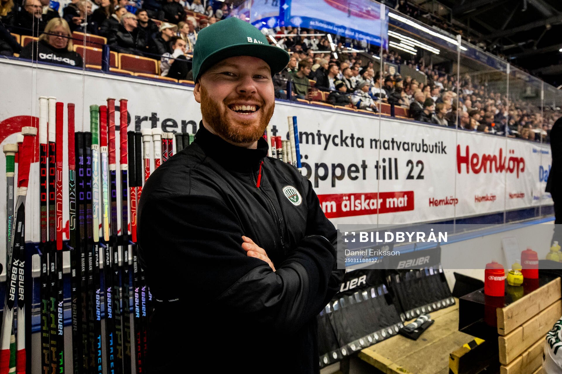 Frölundas materialförvaltare Andy Fagerström