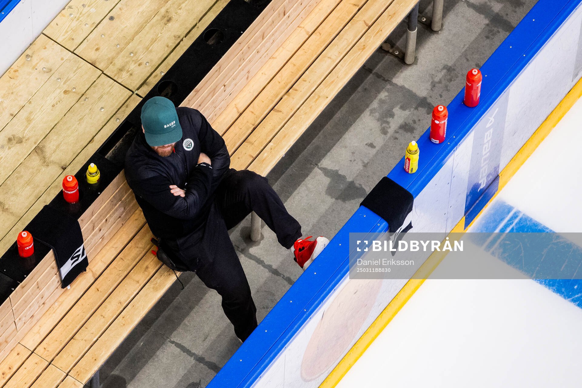 Frölundas materialförvaltare Andy Fagerström