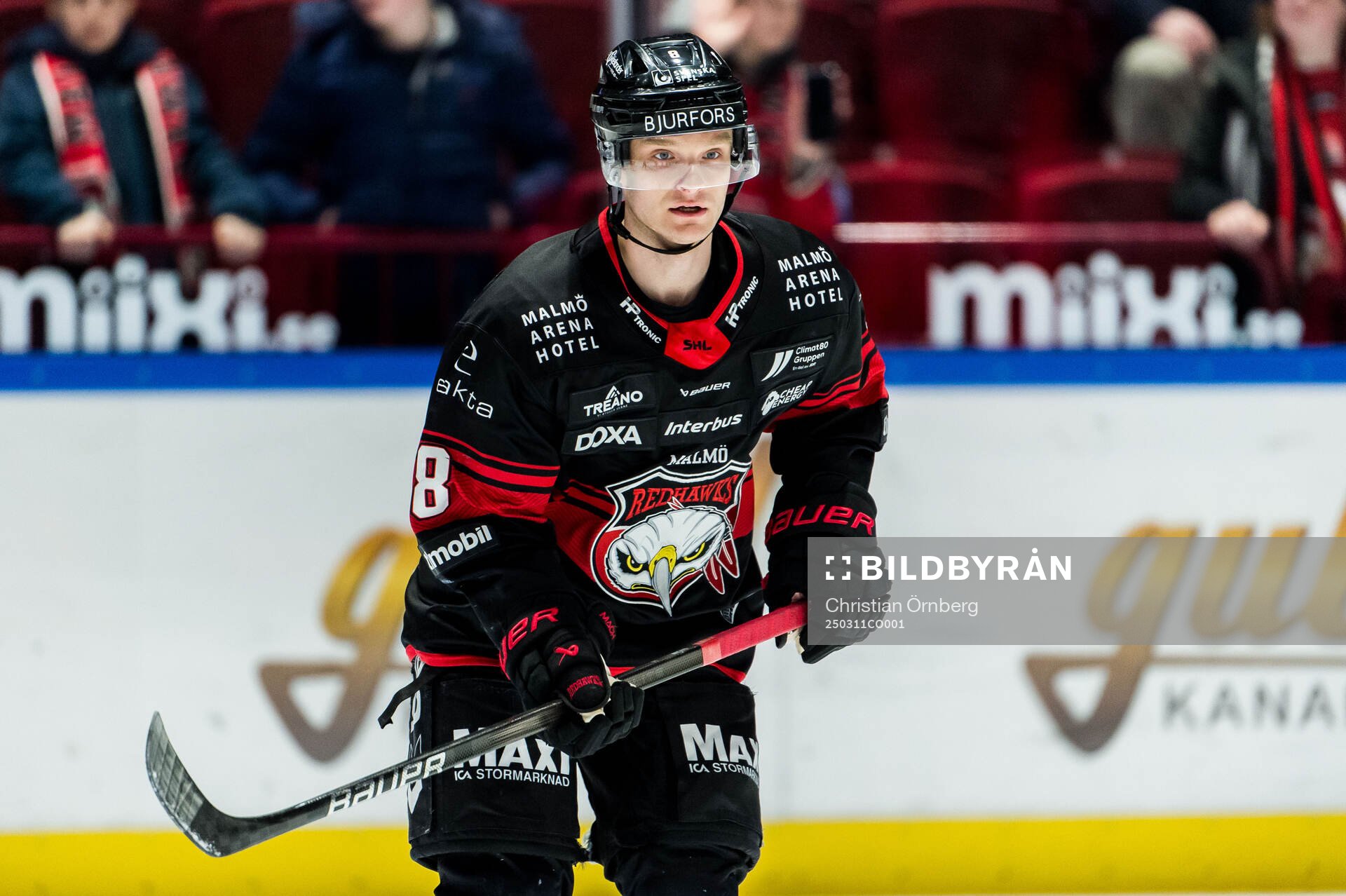 Malmö Redhawks Johan Olofsson